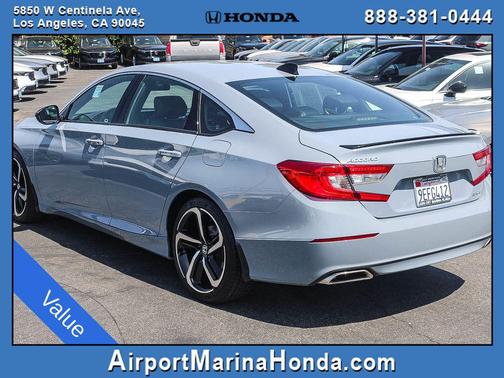 Sonic Gray Pearl 2022 Honda Accord Sport 1.5T