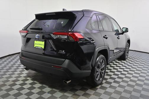 Midnight Black Metallic 2024 Toyota RAV4 Hybrid XLE Premium
