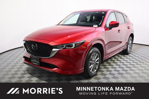 Soul Red Crystal Metallic 2025 Mazda CX-5 2.5 S Select Package