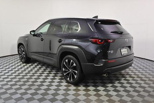 Jet Black Mica 2025 Mazda CX-50 Hybrid Premium Plus Package