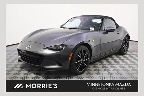 Machine Gray Metallic 2025 Mazda MX-5 Miata Grand Touring