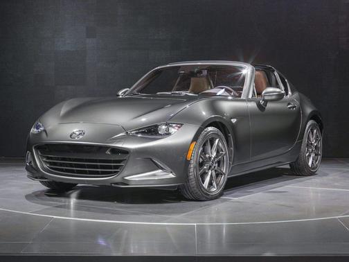 Jet Black Mica 2021 Mazda MX-5 Miata RF Grand Touring
