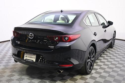 Jet Black Mica 2025 Mazda Mazda3 2.5 Turbo AWD