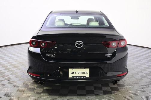 Jet Black Mica 2025 Mazda Mazda3 2.5 Turbo AWD