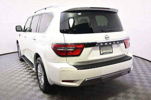 Aspen White Tricoat 2023 Nissan Armada SV 4WD