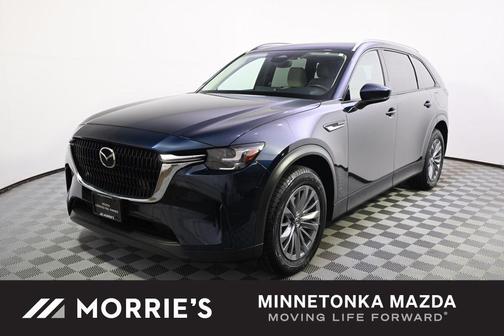 Deep Crystal Blue Mica 2024 Mazda CX-90 PHEV Preferred