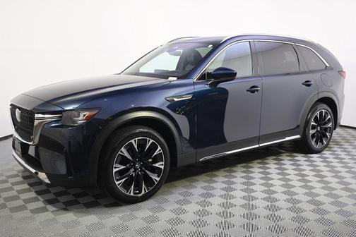 Deep Crystal Blue Mica 2024 Mazda CX-90 PHEV Premium Plus