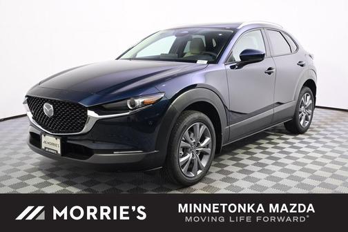Deep Crystal Blue Mica 2026 Mazda CX-30 2.5 S Preferred Package