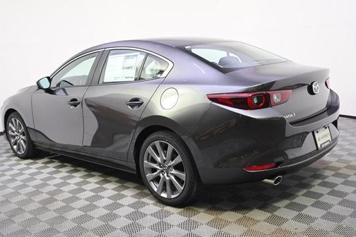 Machine Gray Metallic 2026 Mazda Mazda3 FWD w/Preferred Package