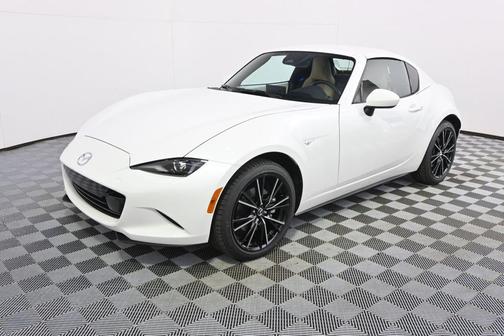 Snowflake White Pearl Mica 2026 Mazda MX-5 Miata RF Grand Touring