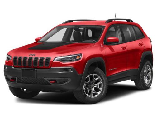 Firecracker Red Clearcoat 2019 Jeep Cherokee Trailhawk Elite