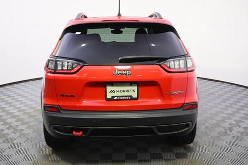 Firecracker Red Clearcoat 2019 Jeep Cherokee Trailhawk Elite