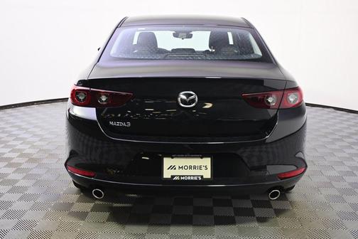 Jet Black Mica 2026 Mazda Mazda3 FWD w/Preferred Package