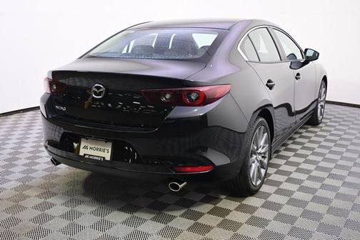 Jet Black Mica 2026 Mazda Mazda3 FWD w/Preferred Package