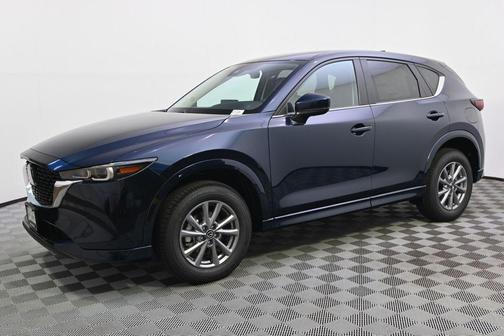Deep Crystal Blue Mica 2025 Mazda CX-5 2.5 S Select Package
