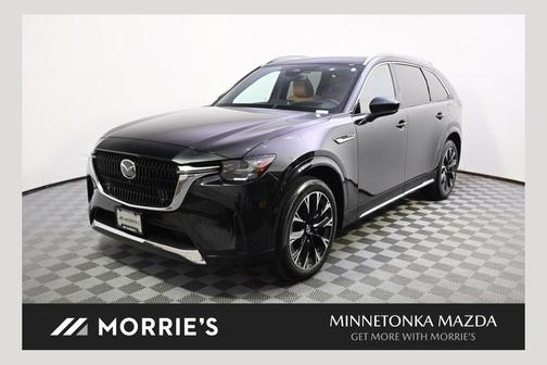 Jet Black Mica 2025 Mazda CX-90 3.3 Turbo S Premium Plus