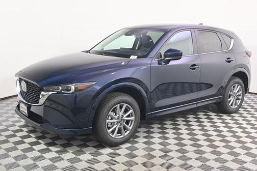 Deep Crystal Blue Mica 2025 Mazda CX-5 2.5 S Preferred Package