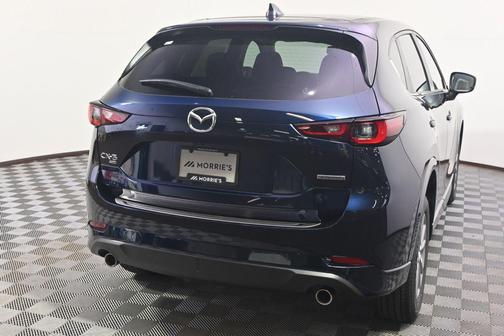 Deep Crystal Blue Mica 2025 Mazda CX-5 2.5 S Preferred Package