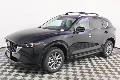 Jet Black Mica 2025 Mazda CX-5 2.5 S Preferred Package