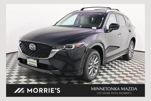 Jet Black Mica 2025 Mazda CX-5 2.5 S Preferred Package