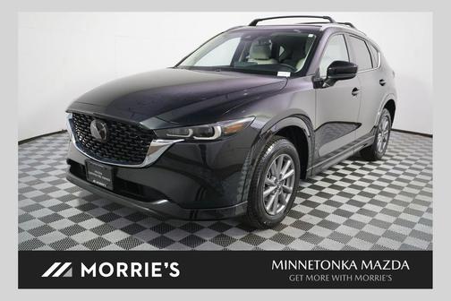 Jet Black Mica 2025 Mazda CX-5 2.5 S Preferred Package