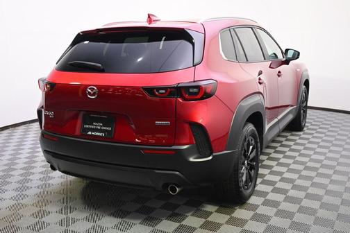 Soul Red Crystal Metallic 2025 Mazda CX-50 Hybrid Preferred Package
