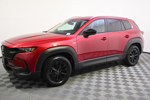 Soul Red Crystal Metallic 2025 Mazda CX-50 Hybrid Preferred Package