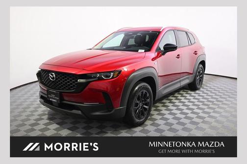 Soul Red Crystal Metallic 2025 Mazda CX-50 Hybrid Preferred Package