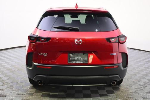 Soul Red Crystal Metallic 2025 Mazda CX-50 Hybrid Preferred Package