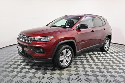 Velvet Red Pearlcoat 2022 Jeep Compass Latitude