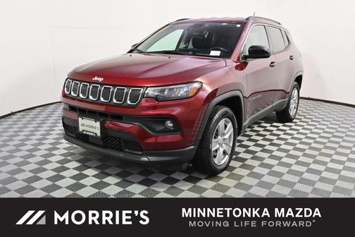 Velvet Red Pearlcoat 2022 Jeep Compass Latitude