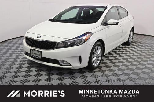 Clear White 2017 Kia Forte S