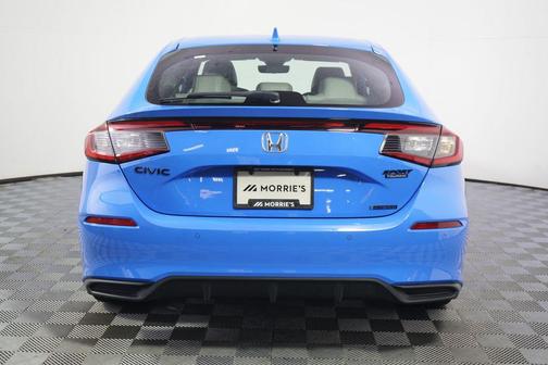Boost Blue Pearl 2026 Honda Civic Hybrid Sport Touring