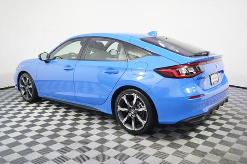 Boost Blue Pearl 2026 Honda Civic Hybrid Sport Touring