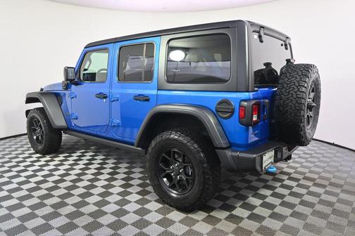 Hydro Blue Pearlcoat 2024 Jeep Wrangler 4xe Willys
