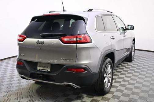 Billet Silver Metallic Clearcoat 2018 Jeep Cherokee Limited