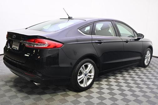 SHADOW BLACK 2018 Ford Fusion SE
