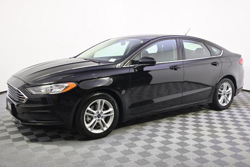 SHADOW BLACK 2018 Ford Fusion SE