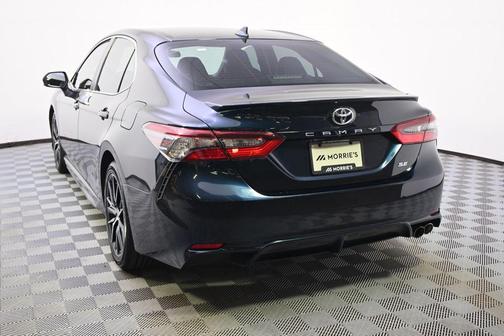 Galactic Aqua Mica 2021 Toyota Camry SE