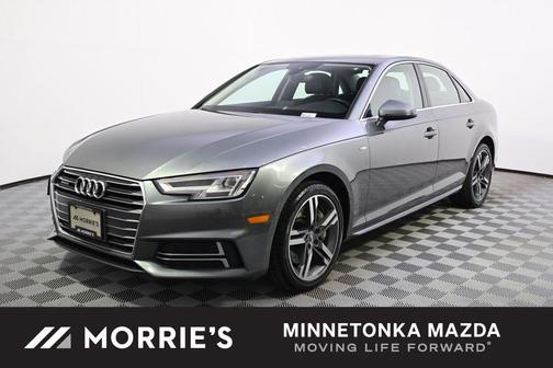 Monsoon Gray Metallic 2017 Audi A4 2.0T Premium Plus