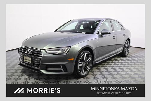 Monsoon Gray Metallic 2017 Audi A4 2.0T Premium Plus