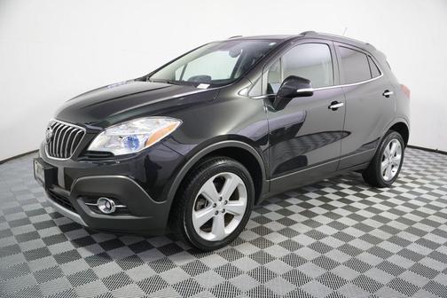 Carbon Black Metallic 2015 Buick Encore Leather
