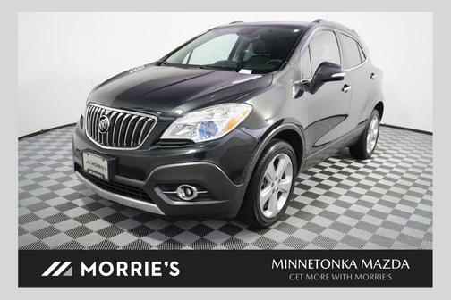 Carbon Black Metallic 2015 Buick Encore Leather