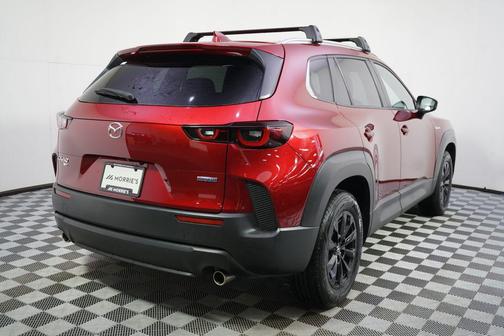 Soul Red Crystal Metallic 2025 Mazda CX-50 Hybrid Preferred Package
