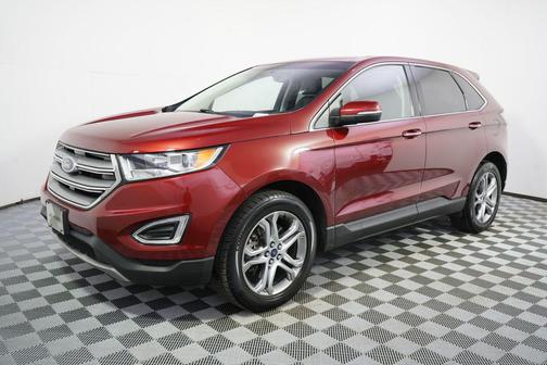 RUBY RED METALLIC TINTED CC 2017 Ford Edge Titanium