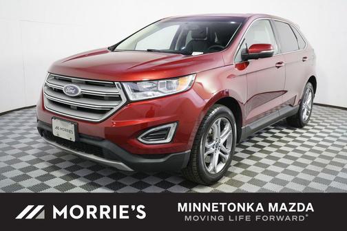 RUBY RED METALLIC TINTED CC 2017 Ford Edge Titanium