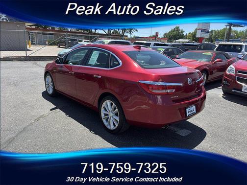 Crystal Red Tintcoat 2015 Buick Verano Leather Group