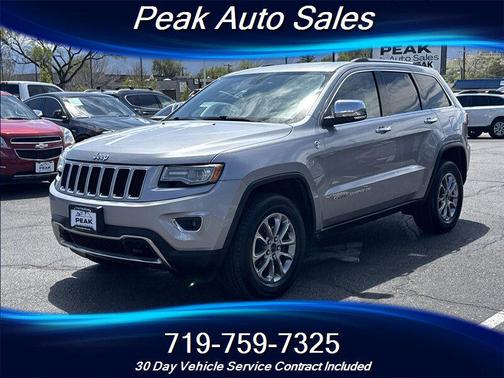 Billet Silver Metallic Clearcoat 2014 Jeep Grand Cherokee Limited