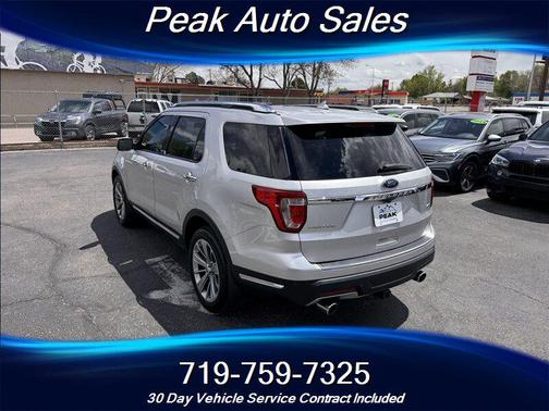 Ingot Silver Metallic 2018 Ford Explorer Limited