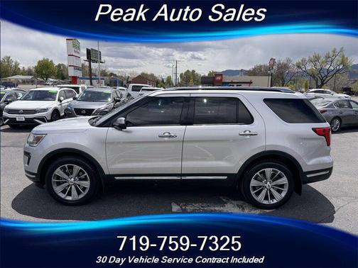Ingot Silver Metallic 2018 Ford Explorer Limited